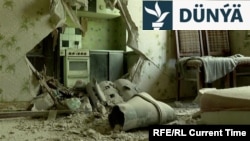 Dobropillýa şäherçesinde rus zarbasyndan ejir çeken bir kwartira