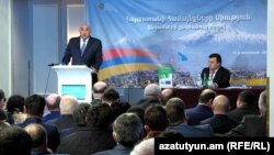 Հայաստանի Համայնքների միության անդամների ընդհանուր ժողովում, Երևան, 24-ը փետրվարի, 2017 թ․ 