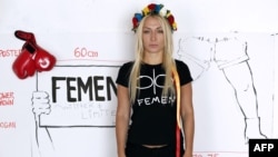 Одна з активісток Femen Інна Шевченко вже отримала політичний притулок у Франції