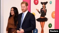Британ канзаадасы Гарри жана жубайы Меган Маркл