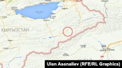 Место приграничного инцидента 23 января 2014 года.