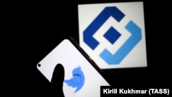 Twitter социалдык тармагынын логотиби.  