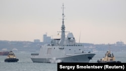 Кара деңиздеги француз кемеси. 24-декабрь, 2021-жыл. 