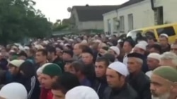 Кырымда көчләп үтерелгән кырымтатар хатынын җирләделәр