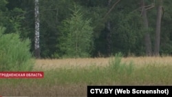 Месца, дзе нібыта знайшлі мігранта