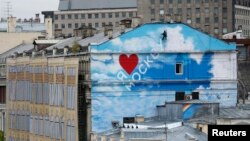 Буднак у цэнтры Масквы. Ілюстрацыйнае фота