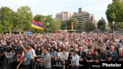 Митинг АНК на площади Свободы, Ереван,8 мая, 2012 г.