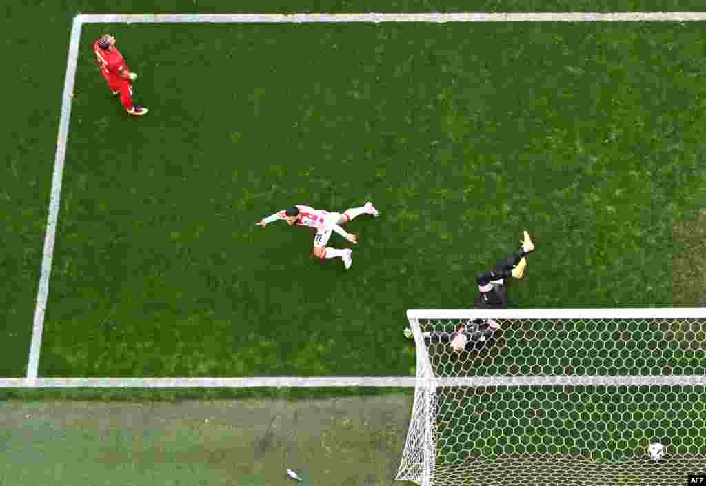 Грузия сравняла счет на 32-й минуте