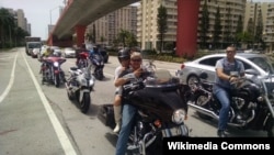 Байкеры "Спецназа" в Майами 