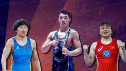 Балбандар Айсулуу Тыныбекова, Акжол Махмудов жана Мээрим Жуманазарова. 