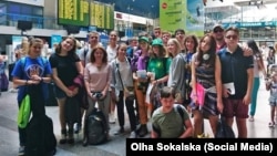 Діти українських бійців-добровольців вирушають на відпочинок