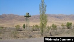 Казахско-кыргызская граница. Иллюстративное фото.