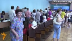 Киевдеги добушканаларда узун кезек