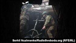 Мінометники 49-го окремого штурмового батальйону «Карпатська Січ» ЗСУ на Торецькому напрямку, Донецька область, Україна, січень 2025 року
