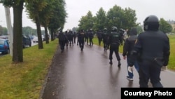 АМАП каля прахадной МТЗ