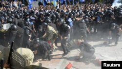 Заворушення під Верховною Радою 31 серпня 2015 року