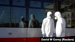 Чехиянын Прага шаары, 12-март 2020-жыл.