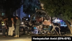 انفجار ماین مقناطیسی بر یک موتر ترانسپورت شهر در غرب شهر کابل. ۰۱ جون ۲۰۲۱