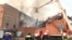 A firefighter died while trying to put out a blaze at a factory in southern Russia's Vladikavkaz city on October 21. (Reuters)