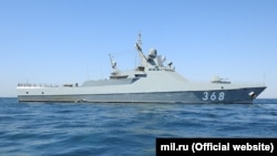 Орусиянын "Василий Быков" аскердик кемеси. Архив.