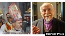 Արքեպիսկոպոսներ Գարեգին Բեքչյան (աջից) և Արամ Աթեշյան