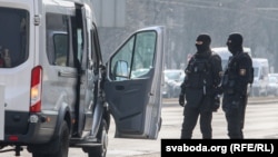 Беларускія сілавікі. Архіўнае фота