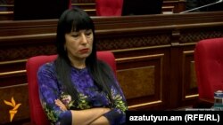 «Բարգավաճ Հայաստան» կուսակցության ղեկավար Նաիրա Զոհրաբյանը: