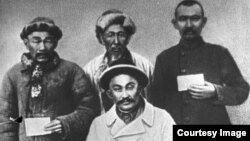 Связные отряда Амангельды Иманова, одного из лидеров восстания 1916 года в Тургайской степи.