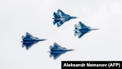 Ռուսական արտադրության Су-57 կործանիչներ, արխիվ