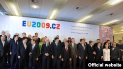 Արեւելյան գործընկերության Պրահայի գագաթնաժողովի մասնակիցները, 7-ը մայիսի, 2009թ.