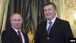 Vladimir Putin və  Viktor Yanukovych