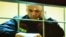 Алексей Навальный участвует в суде по видеотрансляции из колонии. Россия, 2022 год