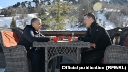 Шавкат Мирзиеев и Садыр Жапаров, 25 января 2025 г.