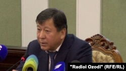 Министр внутренних дел Таджикистана Рамазон Рахимзода