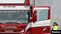 Вантажівка належить ірландській компанії Global Trailer Rentals Ltd.