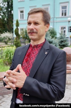 Професор, військовослужбовець ЗСУ Віктор Мойсієнко