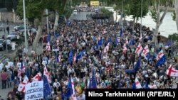 Архивное фото: проевропейский протест