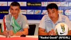 Тӯйчиев (аз чап) ва Муҳаммадиев