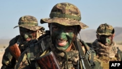 ЖККУга мүчө өлкөлөрдүн жоокерлери биргелешкен машыгуу учурунда