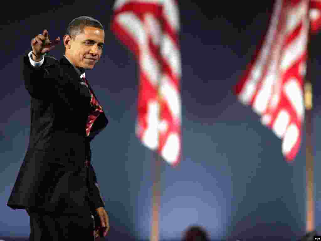 Обама: Жеңишке карай узак жол - 4-ноябрда АКШдагы президенттик шайлоодо Демократиялык партиянын талапкери Барак Обама Пенсильвания, Огайо, Виржиния өңдүү чечүүчү штаттарда алдыга чыгуу менен 338 добуш алды. Жеңишке жетүү үчүн 270 добуш талап кылынган. 