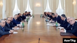 Nazirlər Kabinetinin iclası.