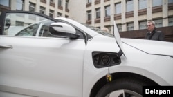 Электрамабіль. Ілюстрацыйны здымак.