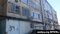 Многоэтажный жилой дом в Шымкенте. 6 декабря 2017 года.