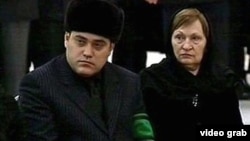 Сын и вдова бывшего президента Сапамурада Ниязова Мурад и Муза