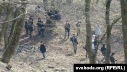 Зьбіралі сьмецьце і навучэнцы кадэцкай вучэльні