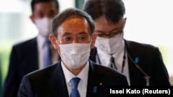 Жапониянын премьер-министри Ёсихидэ Суга.