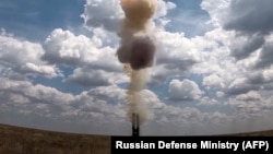 Орусиянын аймагындагы ракета сыноолордун бири.  