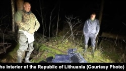  Фота службы аховы дзяржаўнай мяжы Літвы 