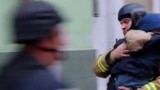Firefighters Rescue Kindergarteners In Kharkiv Drone Strike GRAB