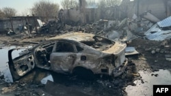 За даними місцевої влади, на Київщині через атаку пошкоджені близько 10 автівок